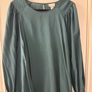 Ava & Viv Women's Elegant Blue Blouse